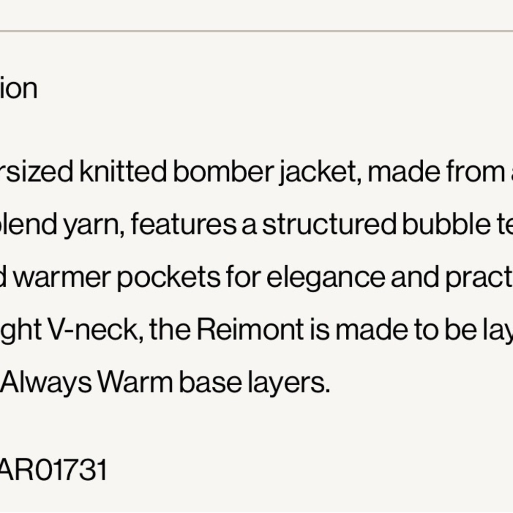 Varley Cream Women's Cardigan - Picture 3 of 6
